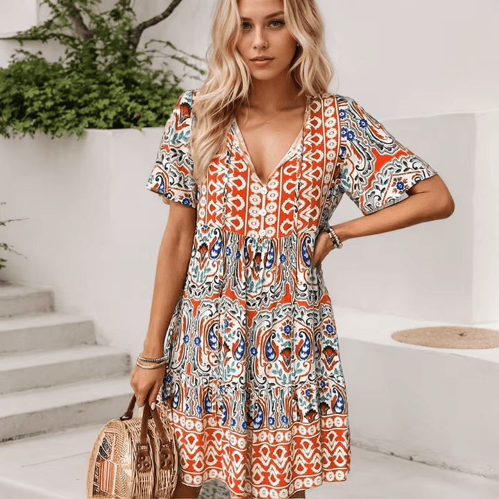 Helena – Graceful Midi Dress
