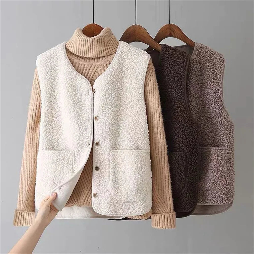 Faye – Luxe Fleece Vest