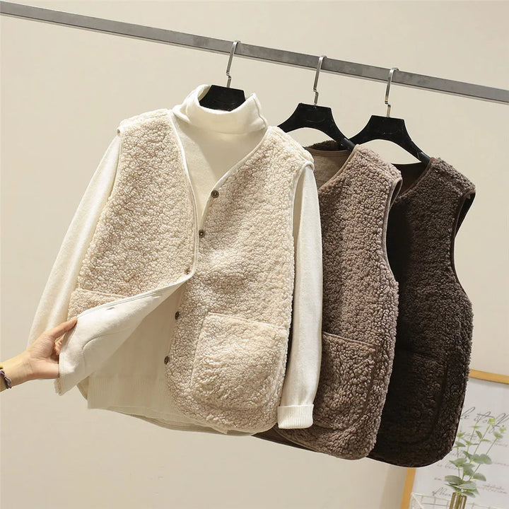Faye – Luxe Fleece Vest