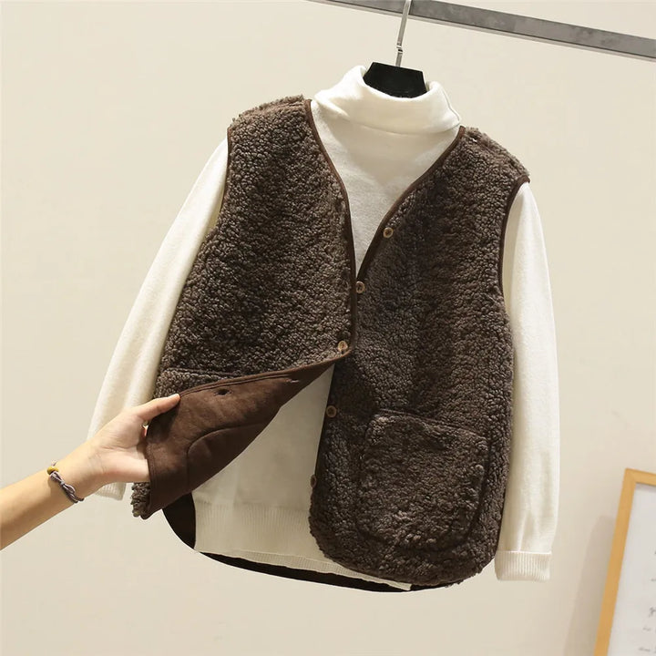Faye – Luxe Fleece Vest
