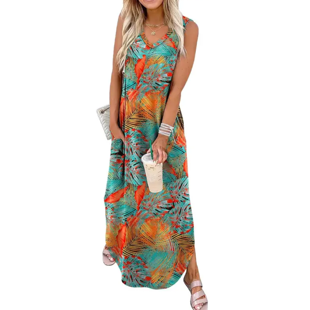 Jean – Breezy Floral Pocket Maxi Dress