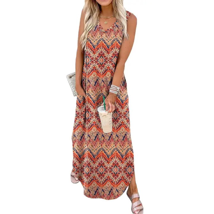 Jean – Breezy Floral Pocket Maxi Dress