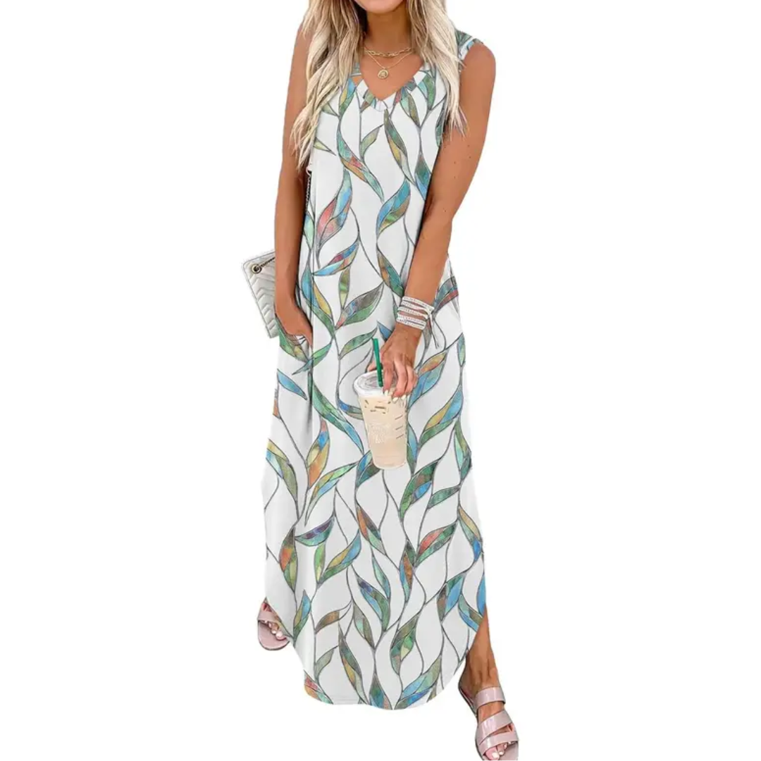 Jean – Breezy Floral Pocket Maxi Dress