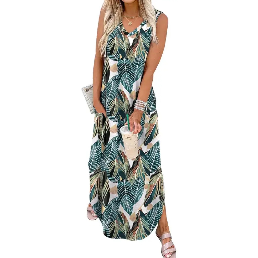 Jean – Breezy Floral Pocket Maxi Dress