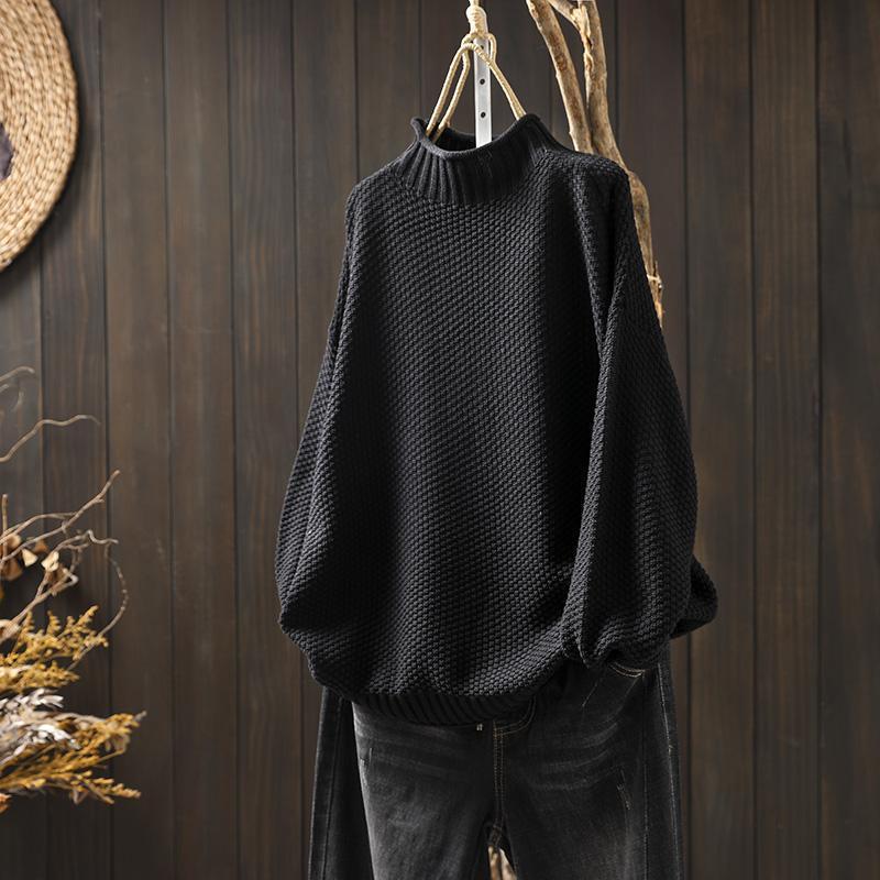 Grace – Relaxed Fit Waffle Sweater