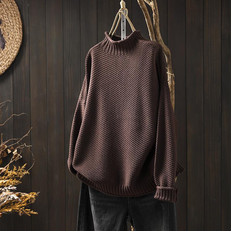Grace – Relaxed Fit Waffle Sweater