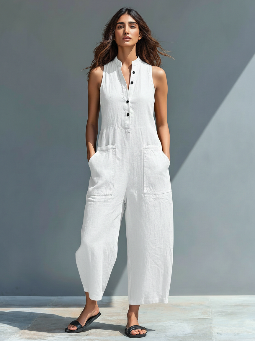 Lorraine – Elegant Sleeveless Jumpsuit