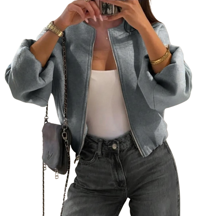 Emma – Chic Open Front Jacket