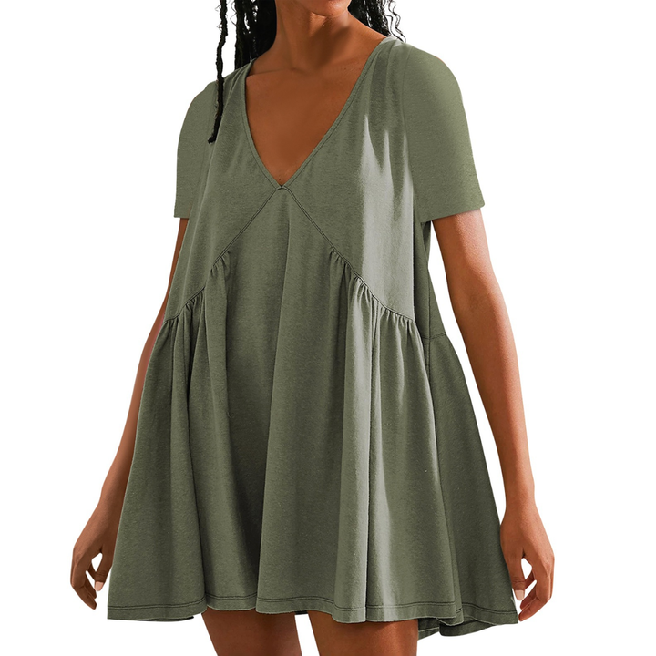 Isobel – Relaxed Cotton Tee and Shorts Set