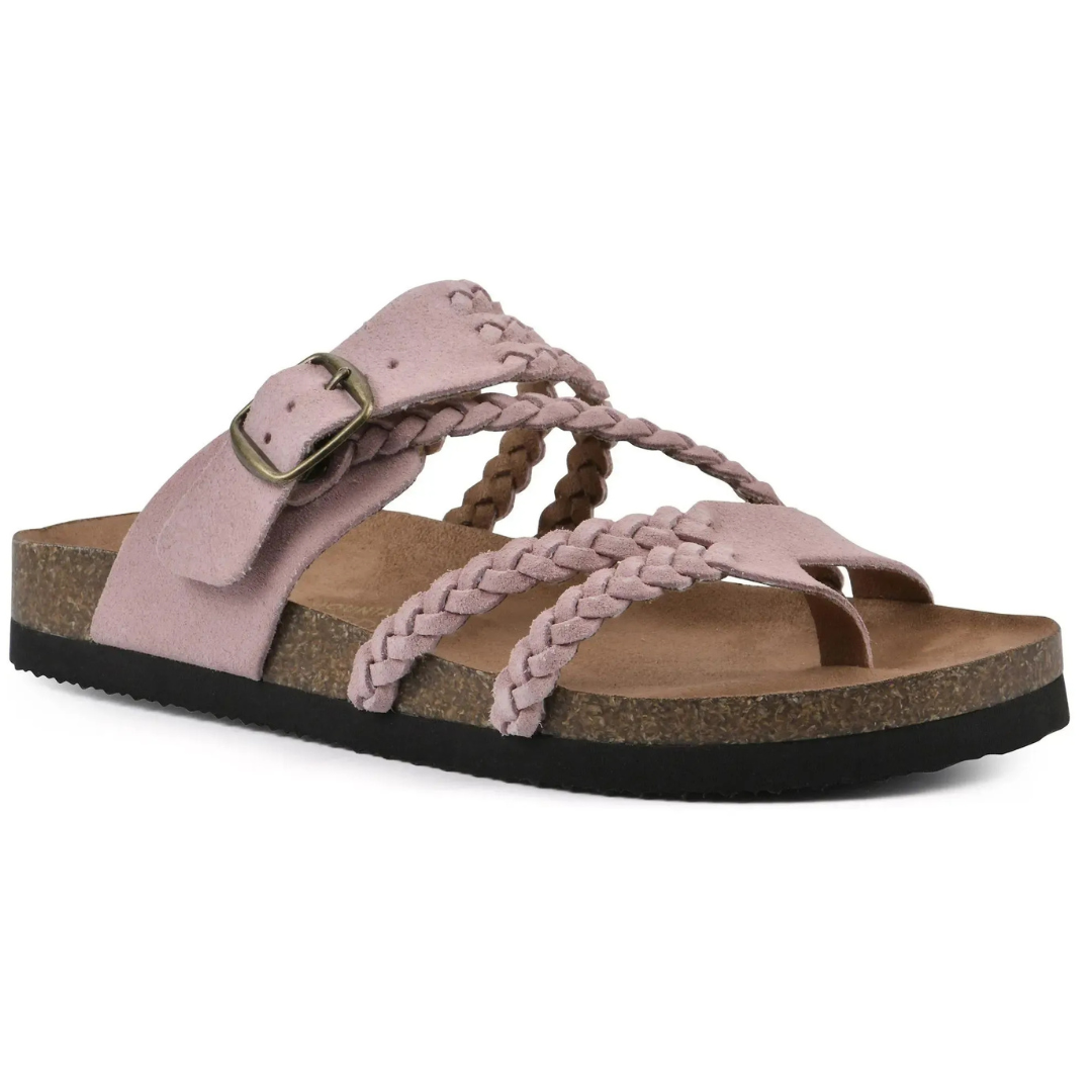Hayleigh – Braided Strap Footbed Sandals