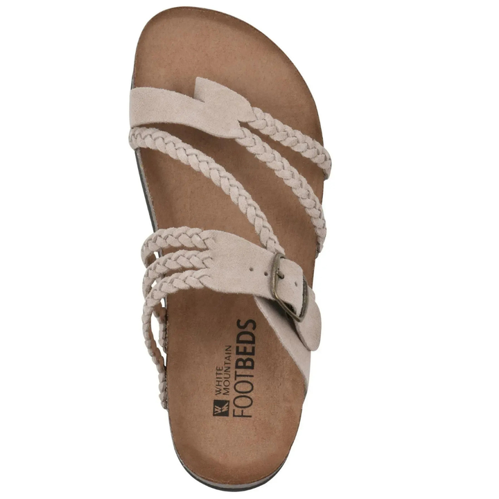 Hayleigh – Braided Strap Footbed Sandals