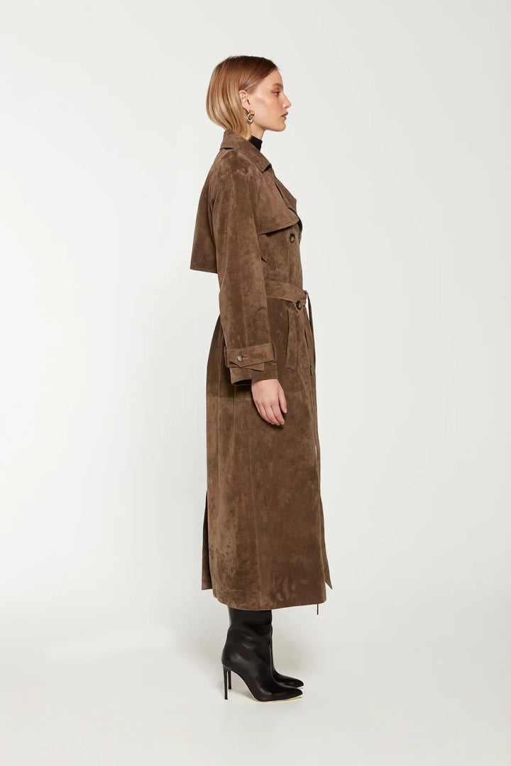 Chantal – Classic Belted Trench Coat
