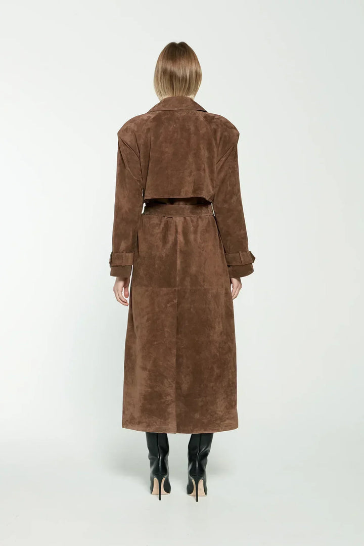 Chantal – Classic Belted Trench Coat
