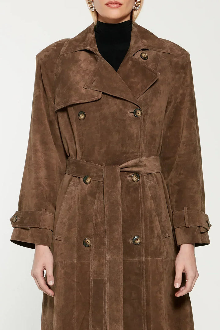 Chantal – Classic Belted Trench Coat