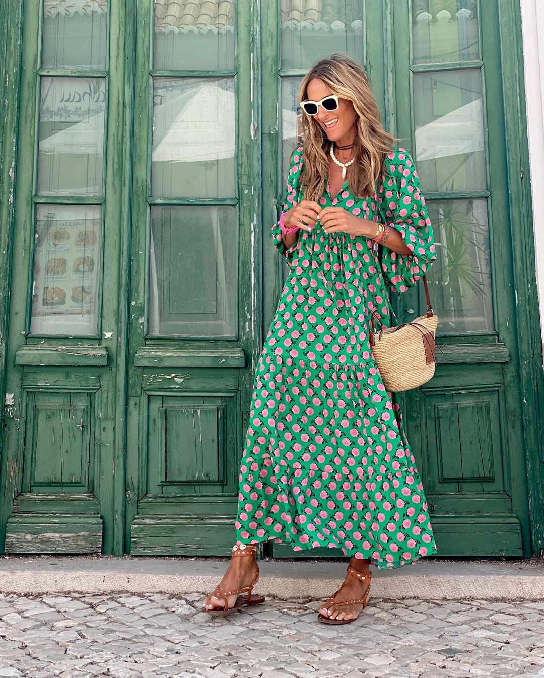 Teresa – Boho Chic Maxi Dress