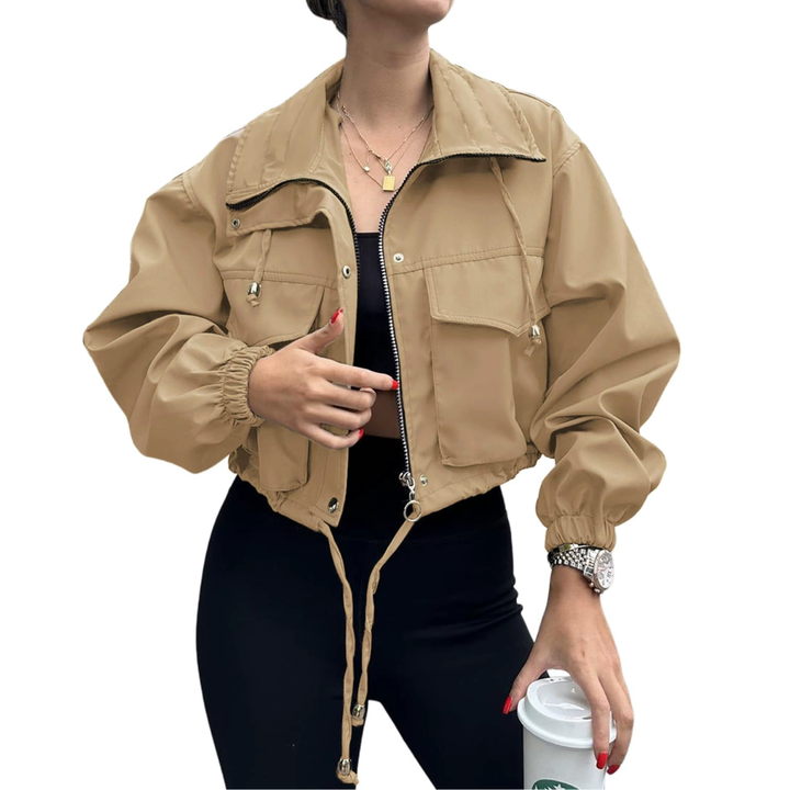Ethel – Cosy Y2K Inspired Bomber Jacket