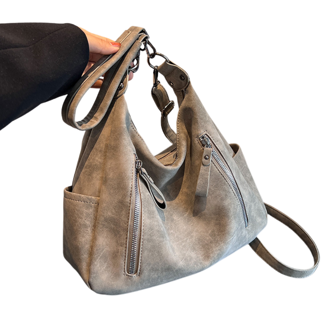 Deirdre – Textured Large-Capacity Crossbody Shoulder Bag