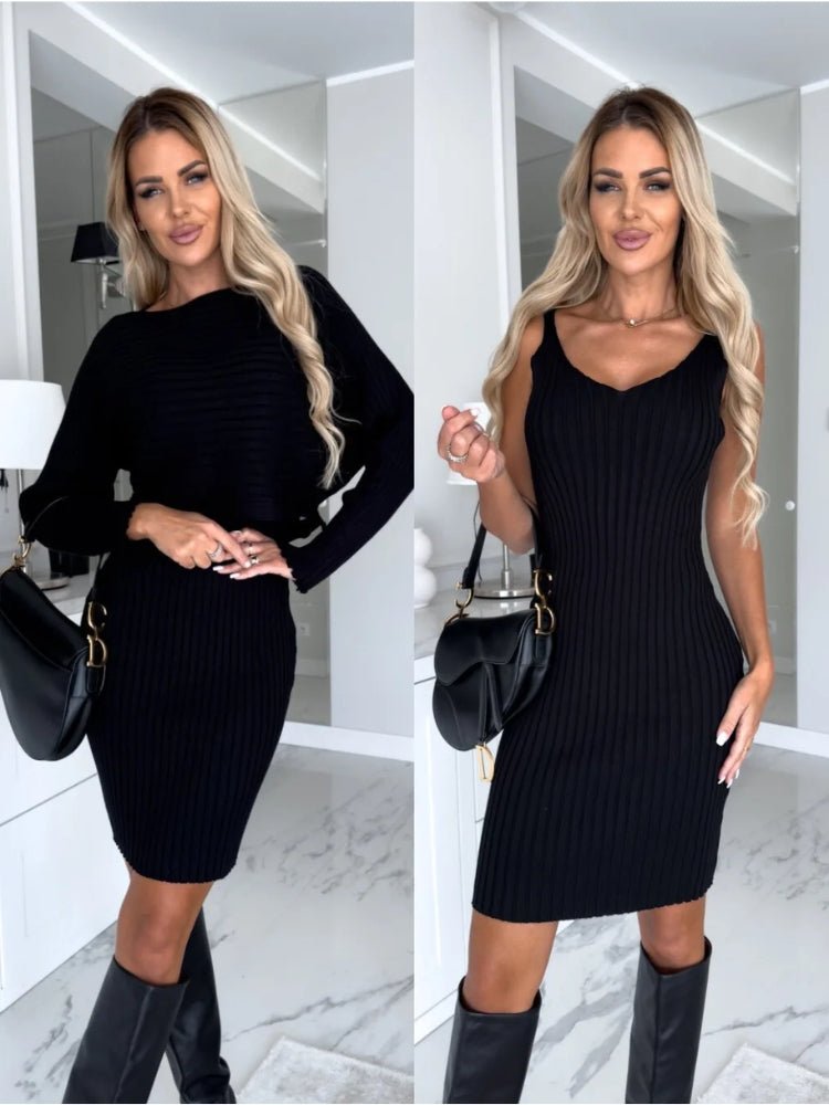 Eileen – Ribbed Knit Two-Piece Set
