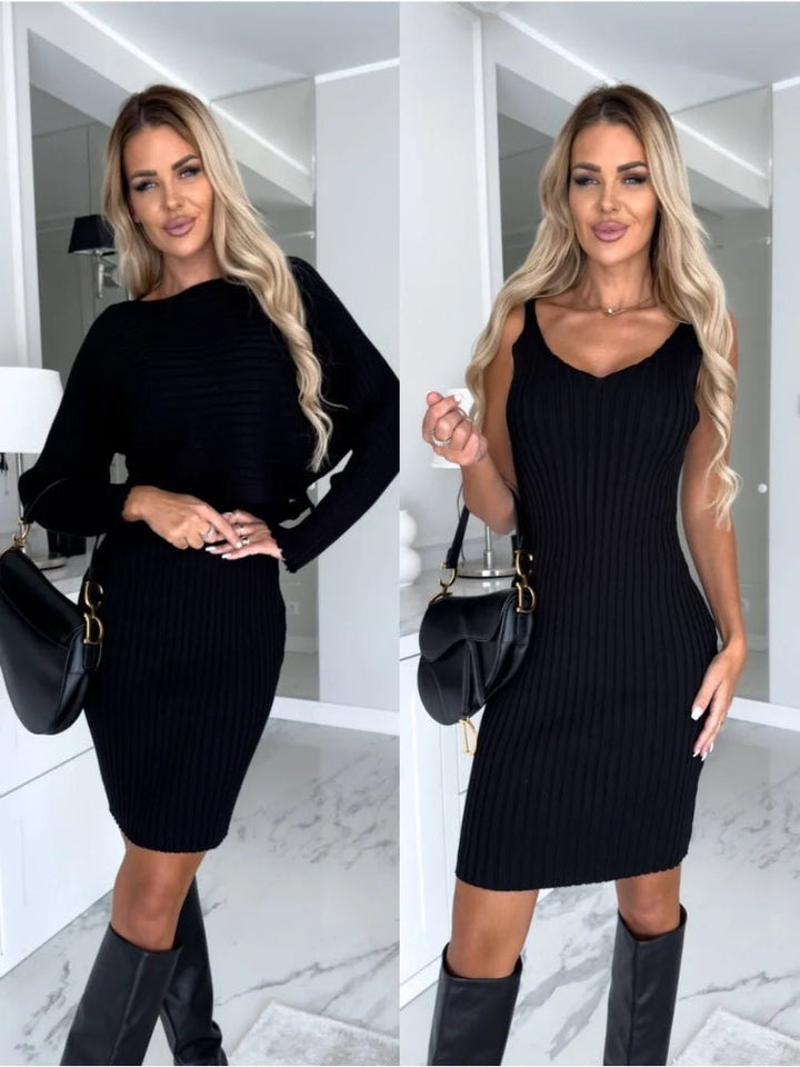 Eileen – Ribbed Knit Two-Piece Set