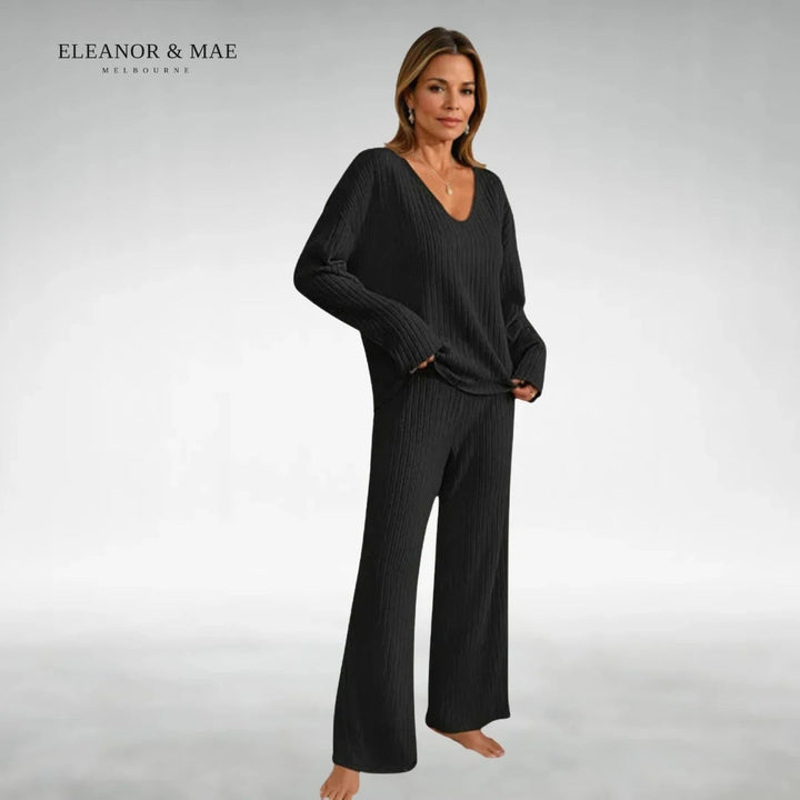 Carole – Relaxed Ribbed Lounge Set