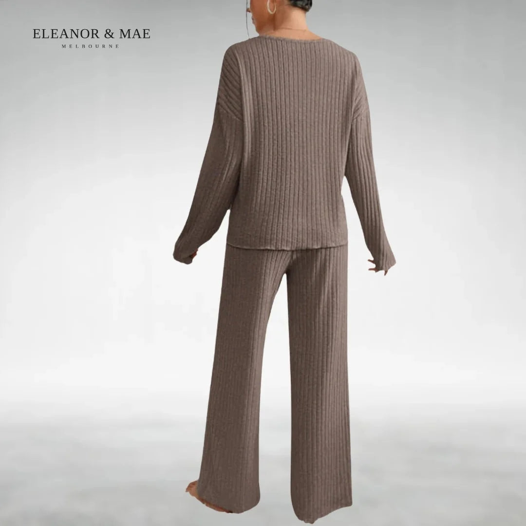 Carole – Relaxed Ribbed Lounge Set