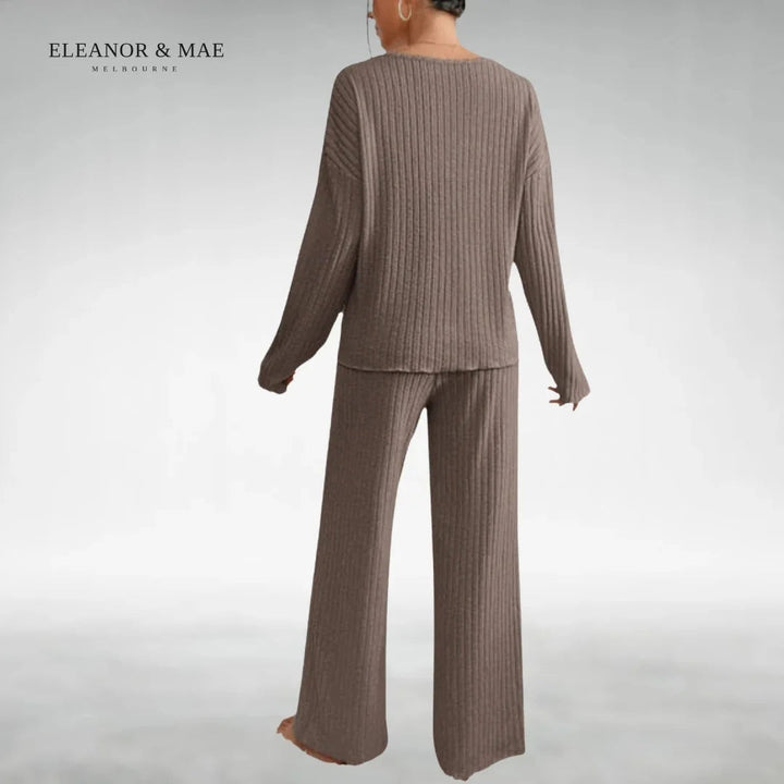Carole – Relaxed Ribbed Lounge Set