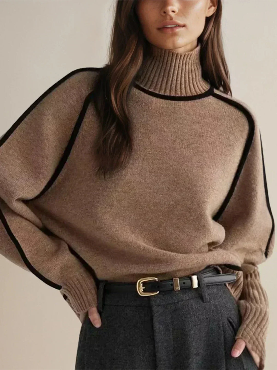 Annette – Elegant Turtleneck Sweater