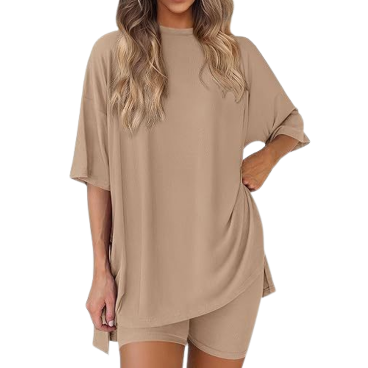 Josie – Soft Batwing Sleeve Loungewear Dress