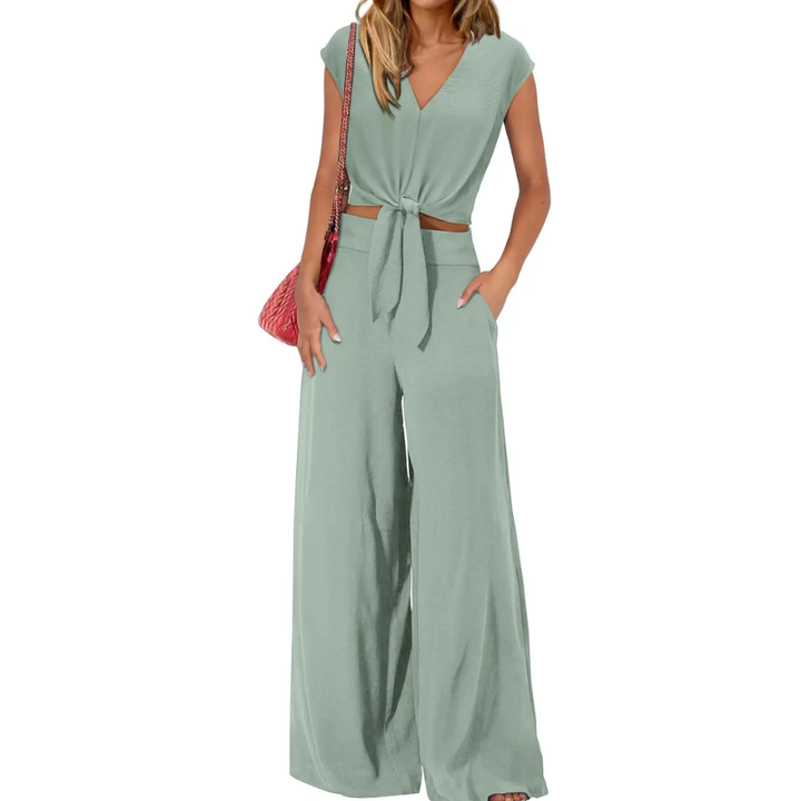 Eileen – Elegant Wrap Ruched Bodycon Formal Dress
