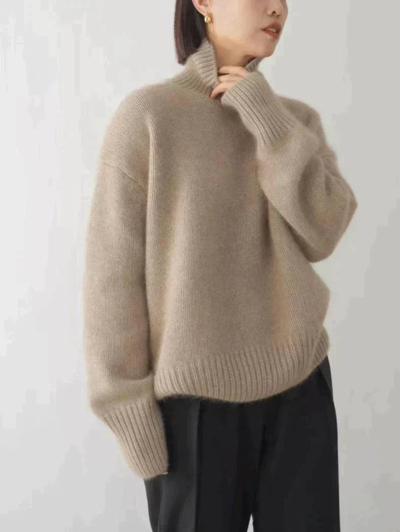Wanda – Luxe Cashmere Turtleneck Sweater