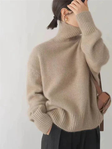 Wanda – Luxe Cashmere Turtleneck Sweater