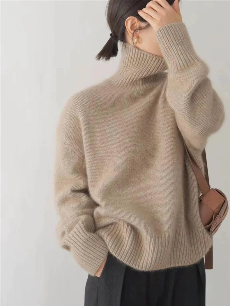 Marianne – Luxe Turtleneck Sweater