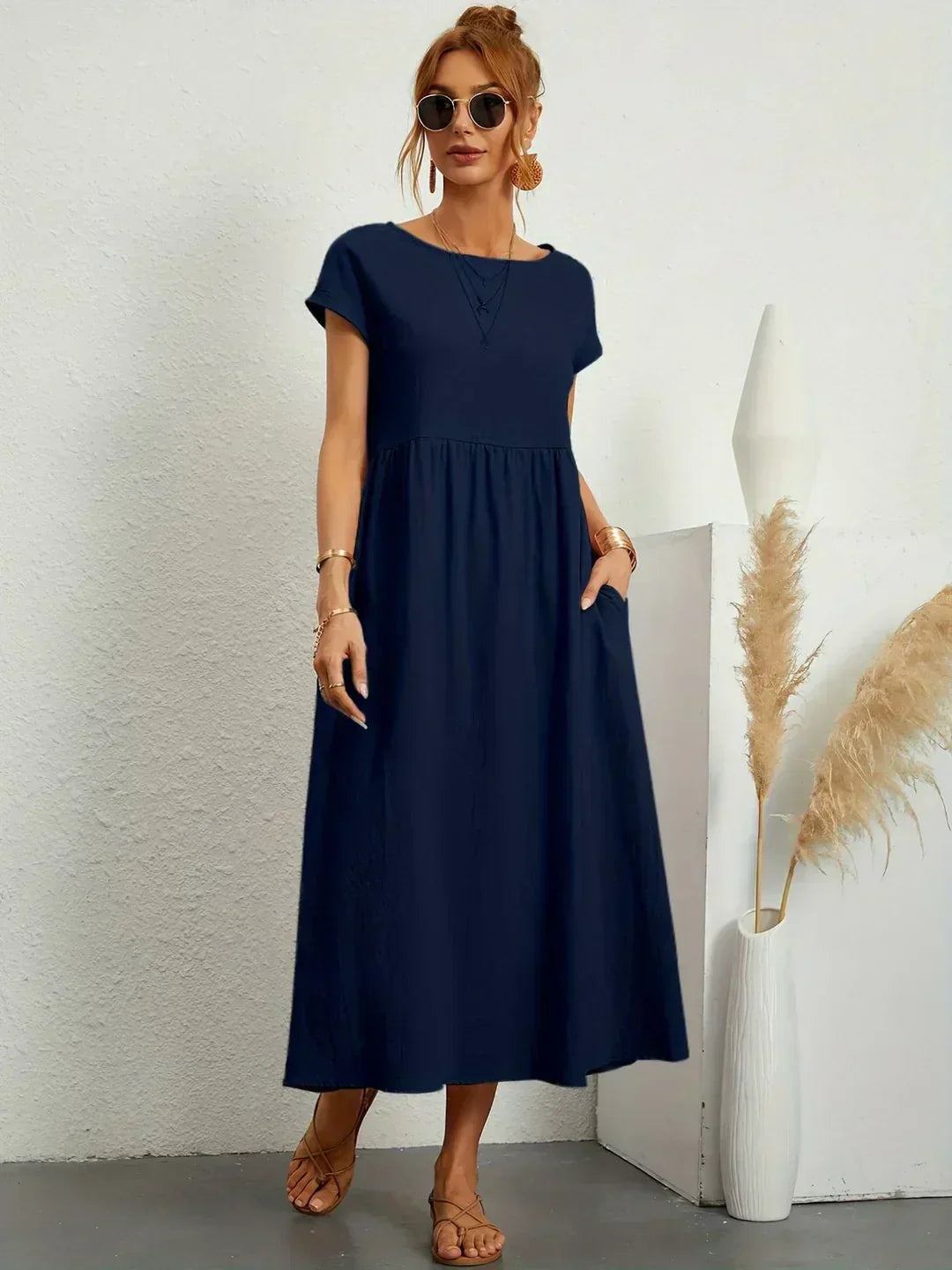 Ursula – Fluid Midi Dress