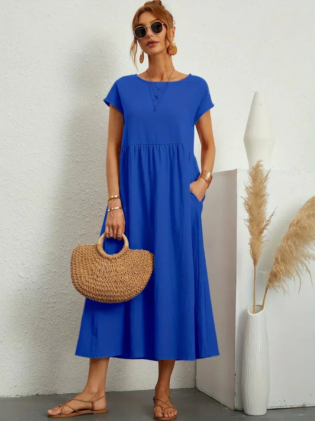 Ursula – Fluid Midi Dress