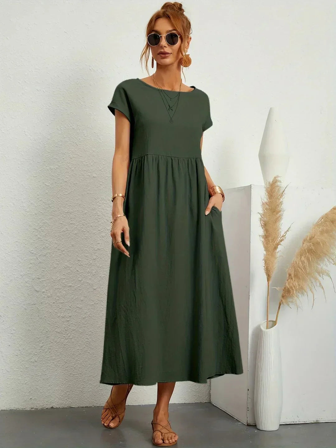 Ursula – Fluid Midi Dress