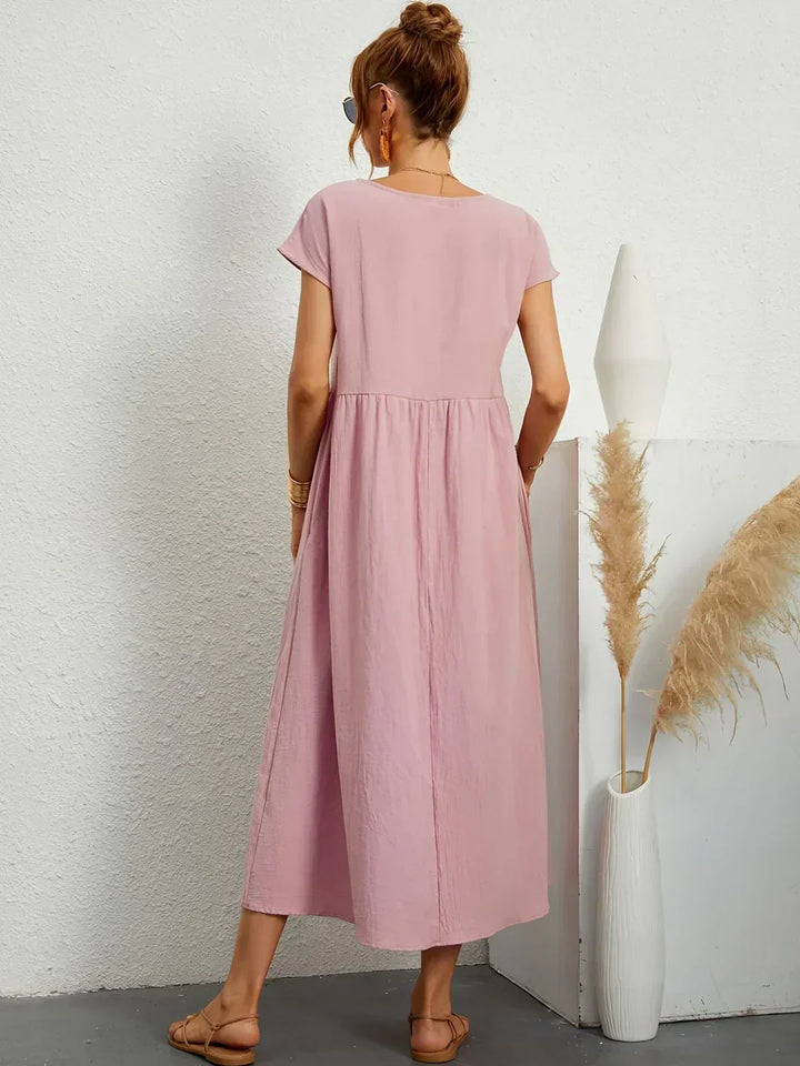 Gabrielle – Flowing Elegant Midi Dress