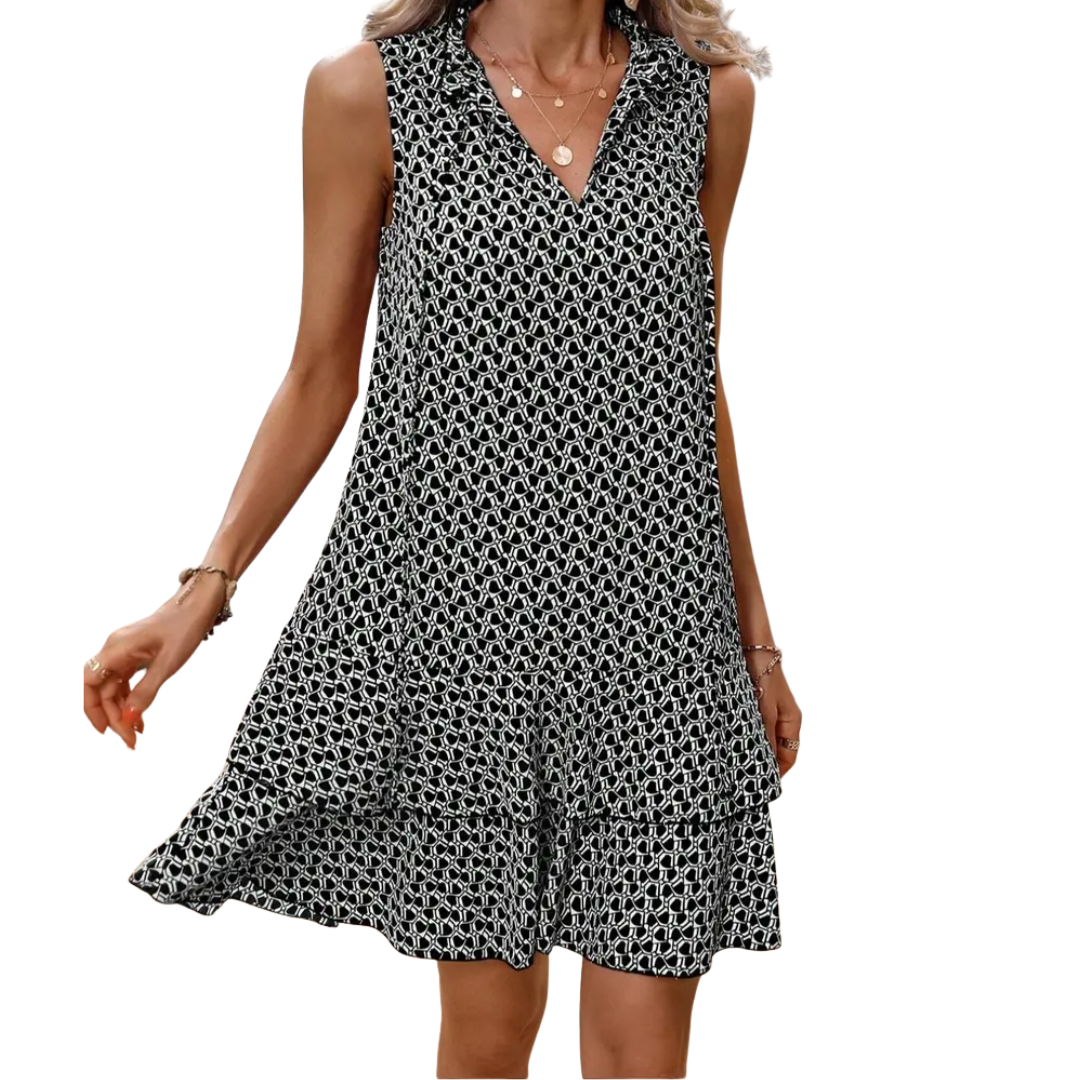 Anthea – Relaxed Short Sleeve Casual Dress