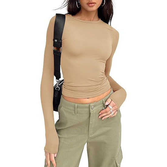 Angela – Chic Asymmetrical Flounce Sleeve Blouse
