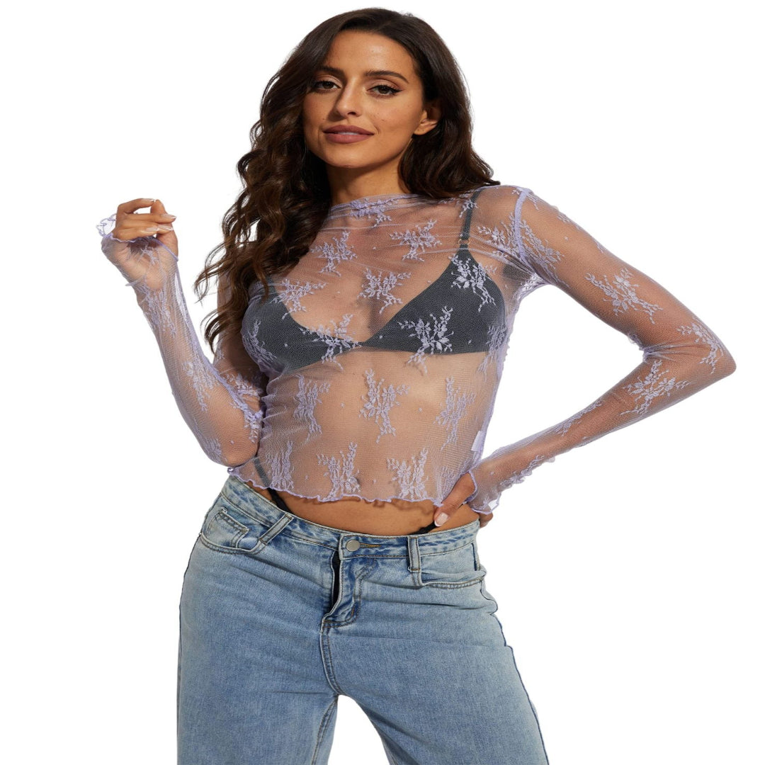 Sheena – Casual Long Sleeve Thumb Hole Top