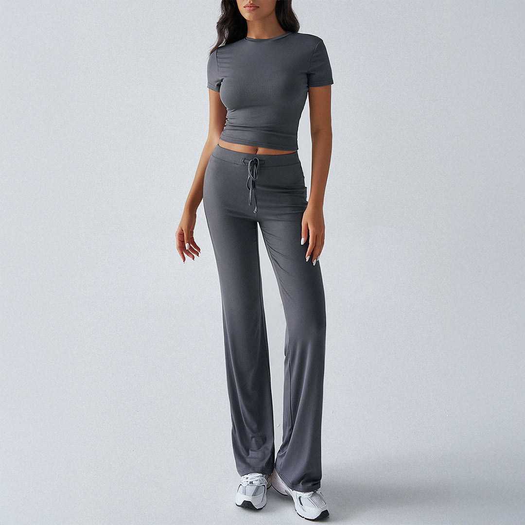 Teresa – Everyday Short Sleeve Crop and Jogger Set