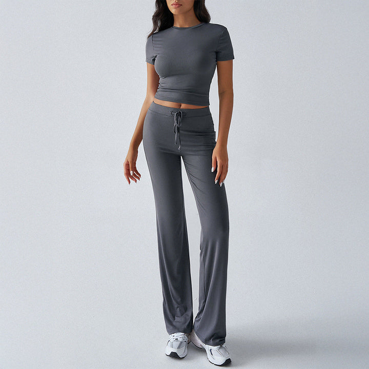 Teresa – Everyday Short Sleeve Crop and Jogger Set