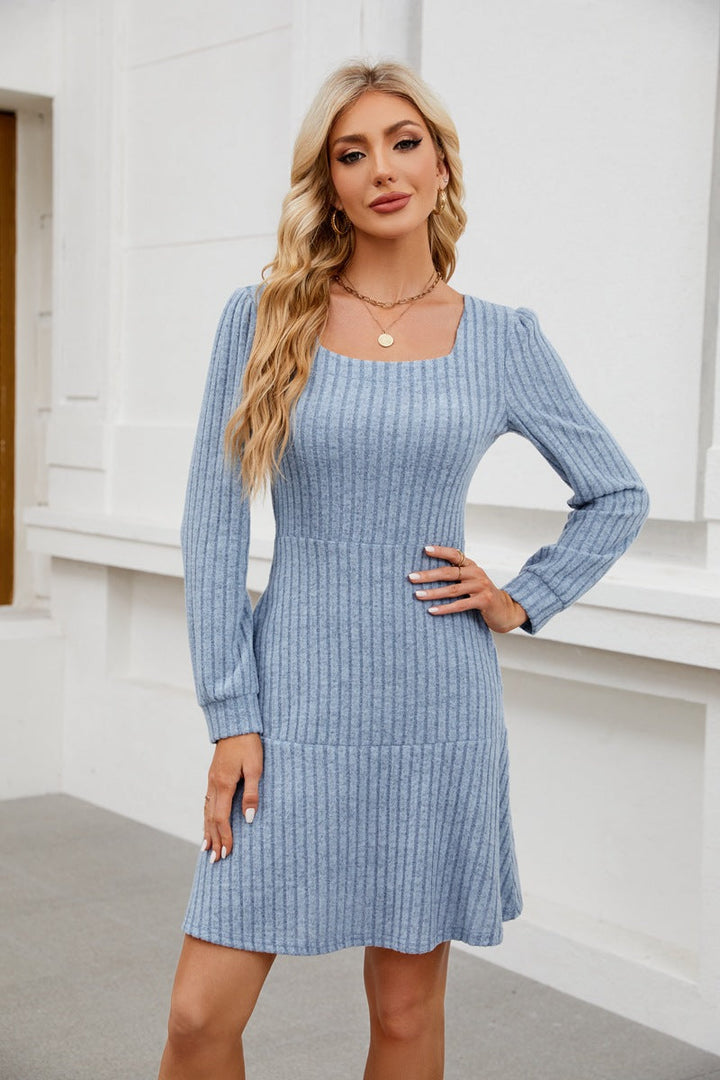 Lyra – Cosy Fall Babydoll Dress