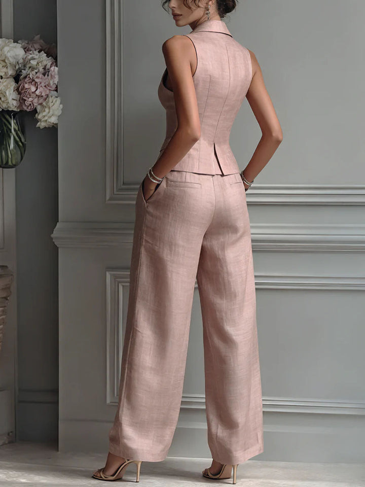 Nadine – Elegant Tailored Two-Piece Set