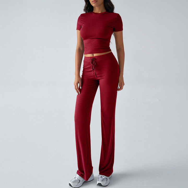 Teresa – Everyday Short Sleeve Crop and Jogger Set
