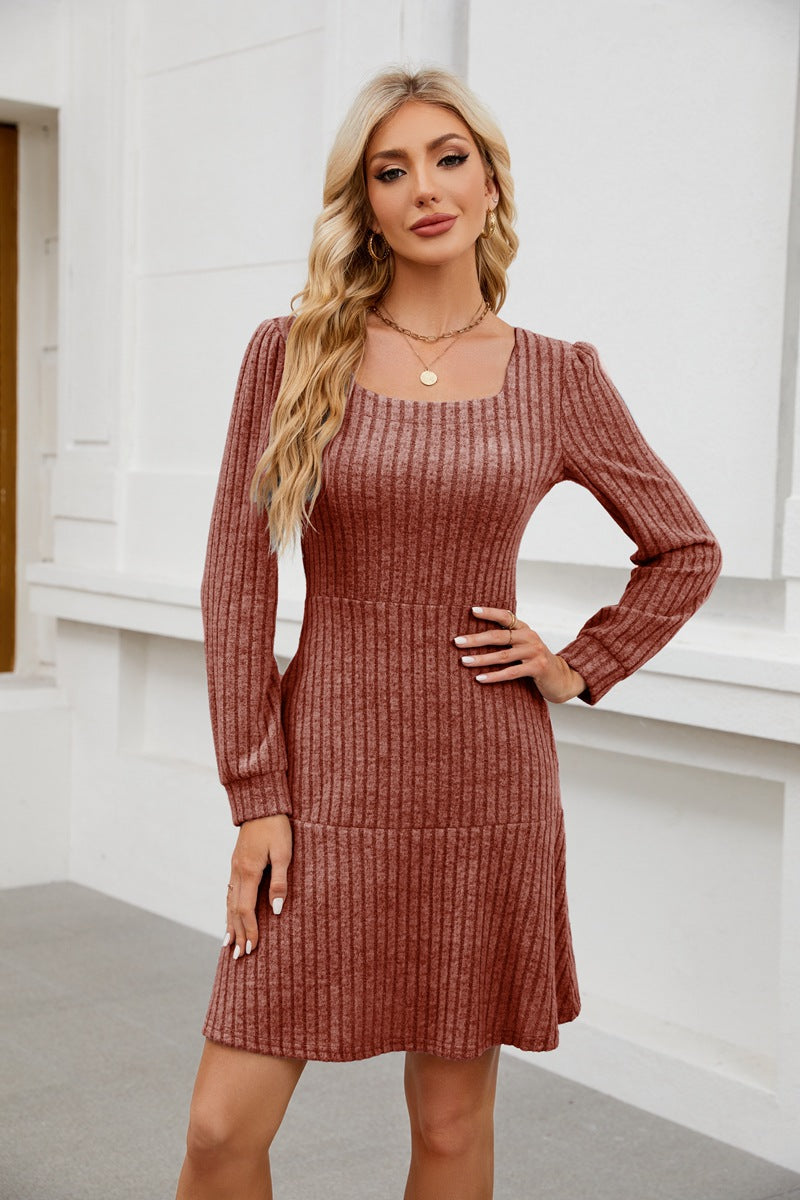 Lyra – Cosy Fall Babydoll Dress