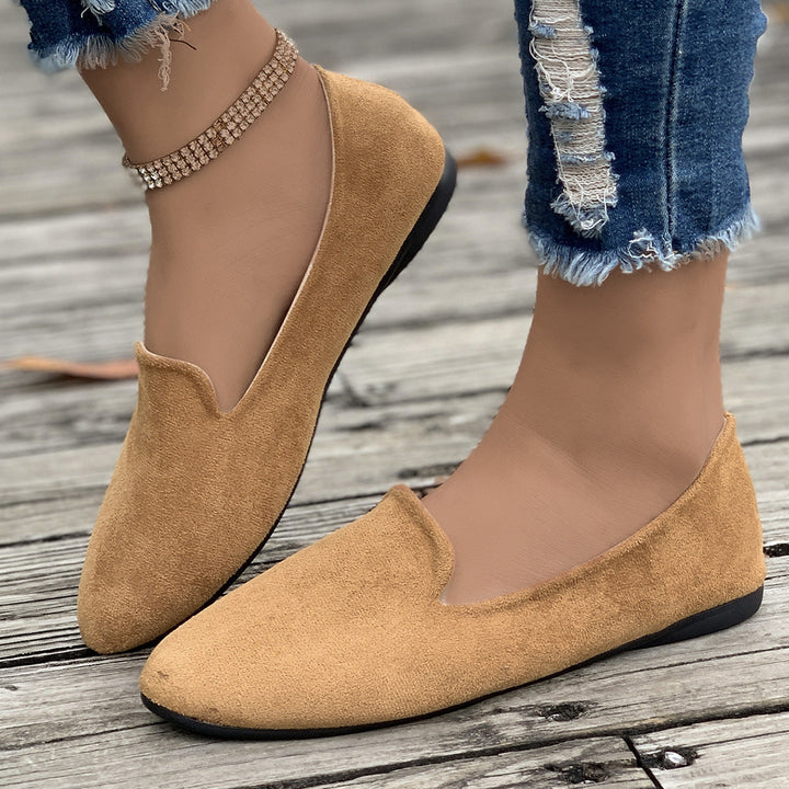 Josie – Casual Comfortable Pointed-Toe Flats