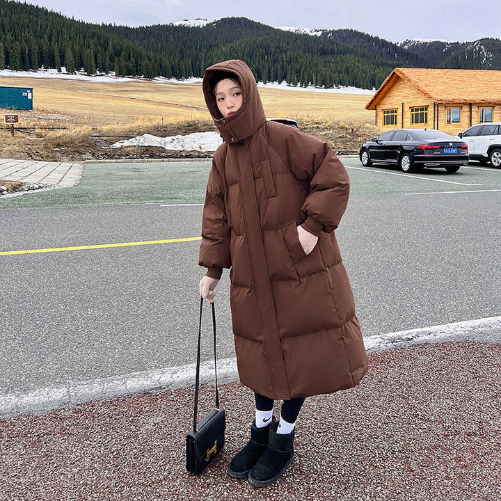 Lottie – Comfy Waterproof Hooded Long Puffer Jacket