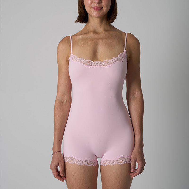 Josie – Chic Slim Seamless Spaghetti Strap Bodysuit