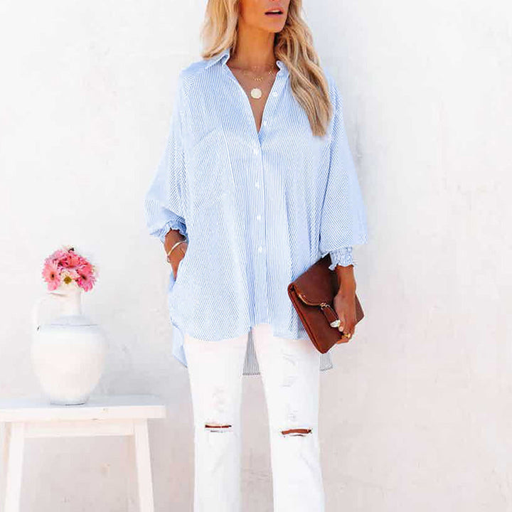 Jean – Casual V-Neck Blouse