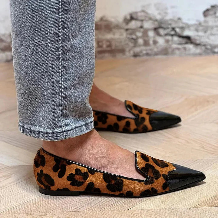 Edith – Patterned Ballet Flats